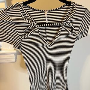Free People Striped Top Small